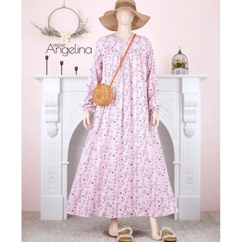 DIANA DRESS KINAYA PINK SIZE L BY ATELIER ANGELINA MARET 2021
