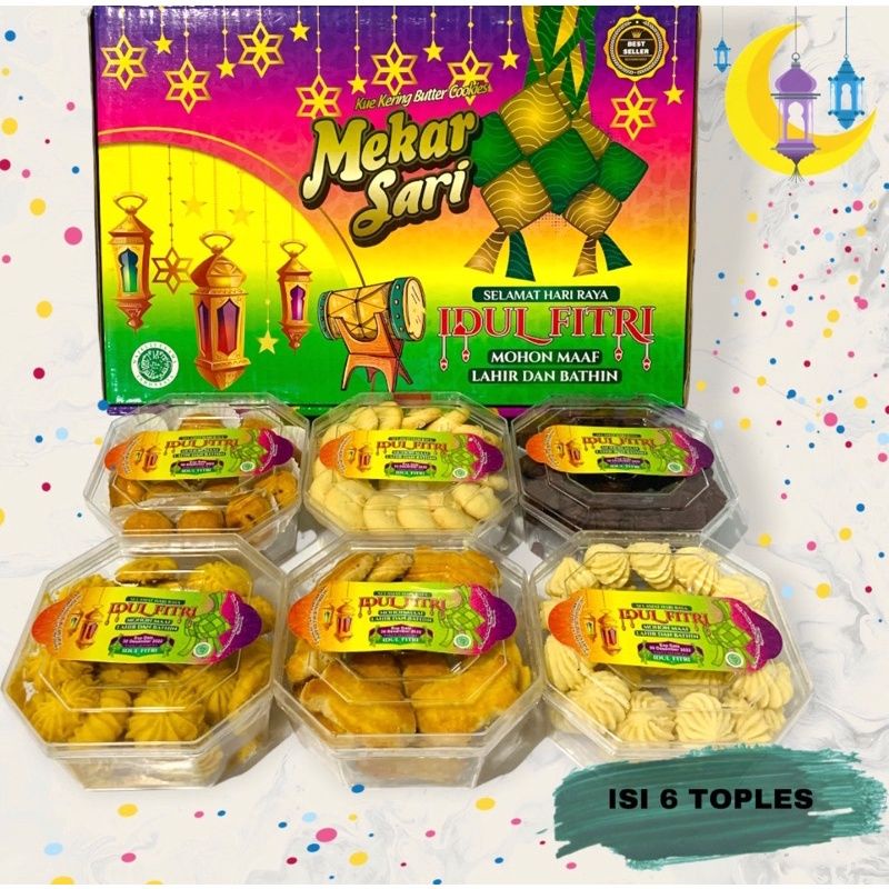 

paket kue lebaran mekar sari 2022