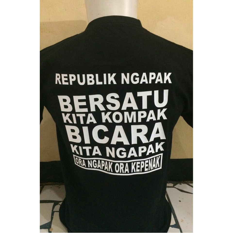 kaos Tshirt baju kaos Republik Ngapak 02
