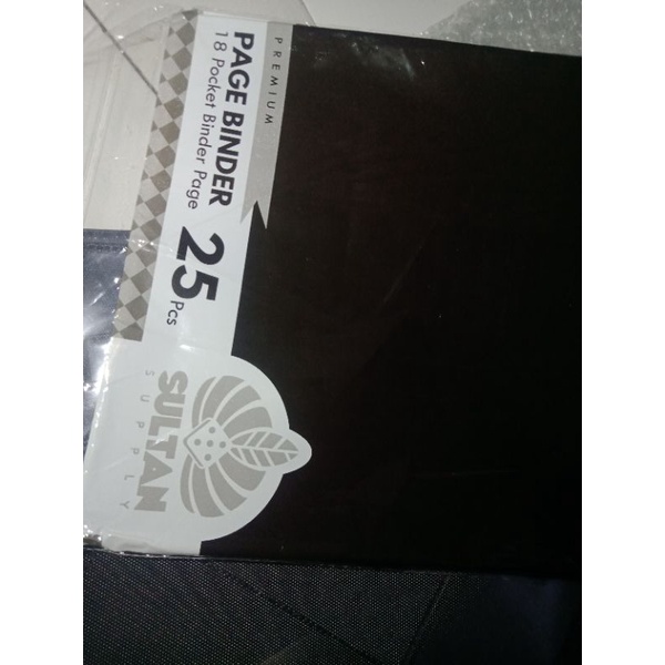 

(BACA DESKRIPSI) Sultan 18p Page A4 Binder 18 Pocket (eceran)