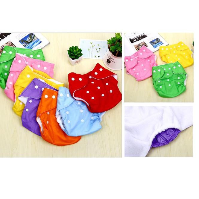 TERLARIS!! POPOK Bayi Kain Kancing Cloth Diaper Clodi Bayi Dapat Dicuci Warna