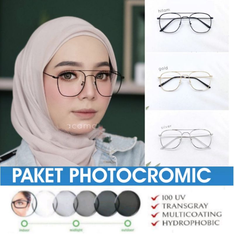 KACAMATA JADUL paket lensa photocromic