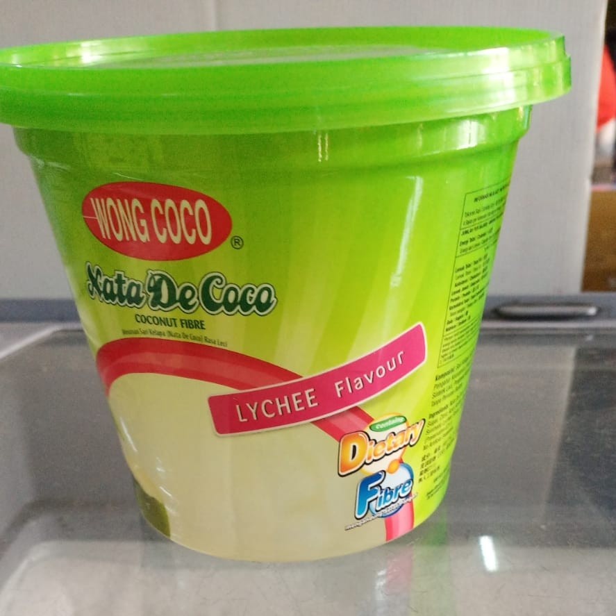 

Wong coco nata de coco lychee 1 liter