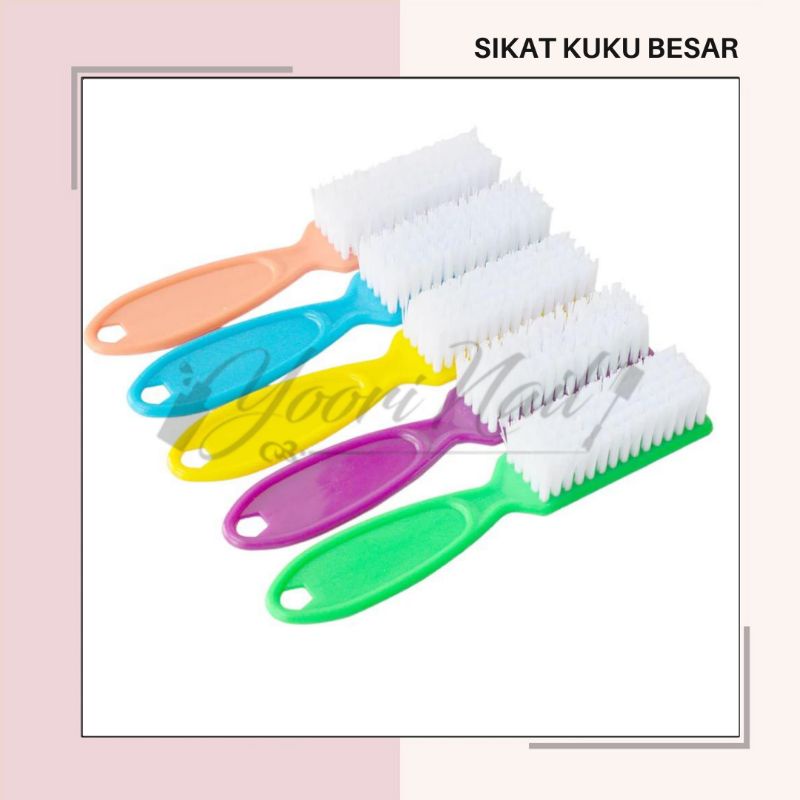 Sikat kuku besar manicure brush sikat nail art pedicure