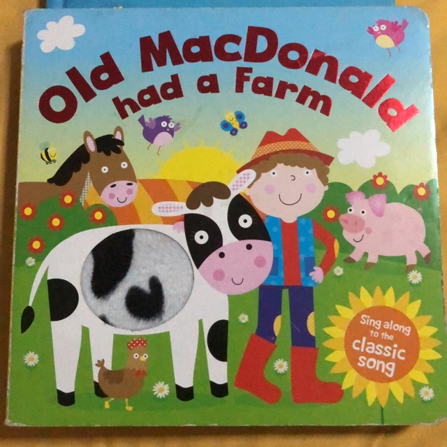 Old Macdonald had a farm touch & feel book