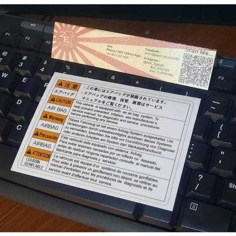 Stiker Detail Suzuki Karimun Kotak