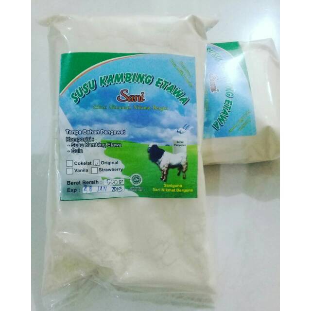 

500 gr susu kambing etawa