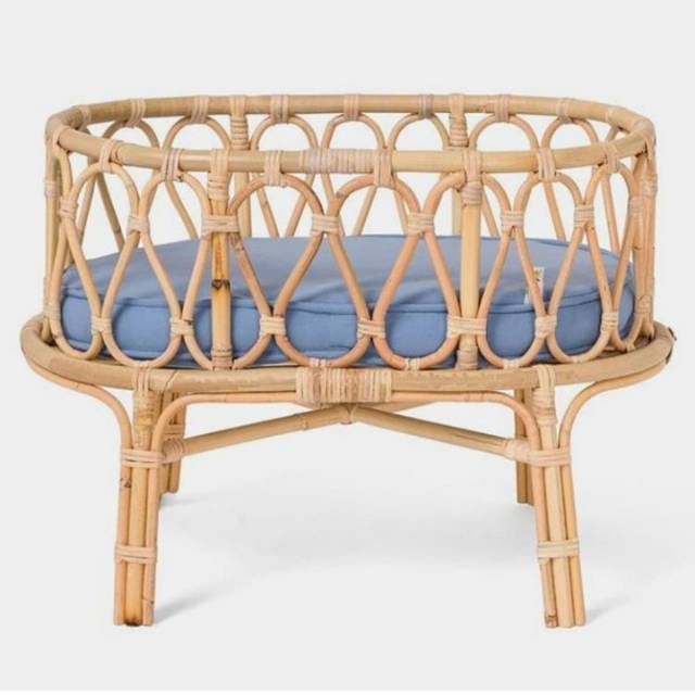 Bassinet/box bayi rotan/kranjang bayi rotan free kasur