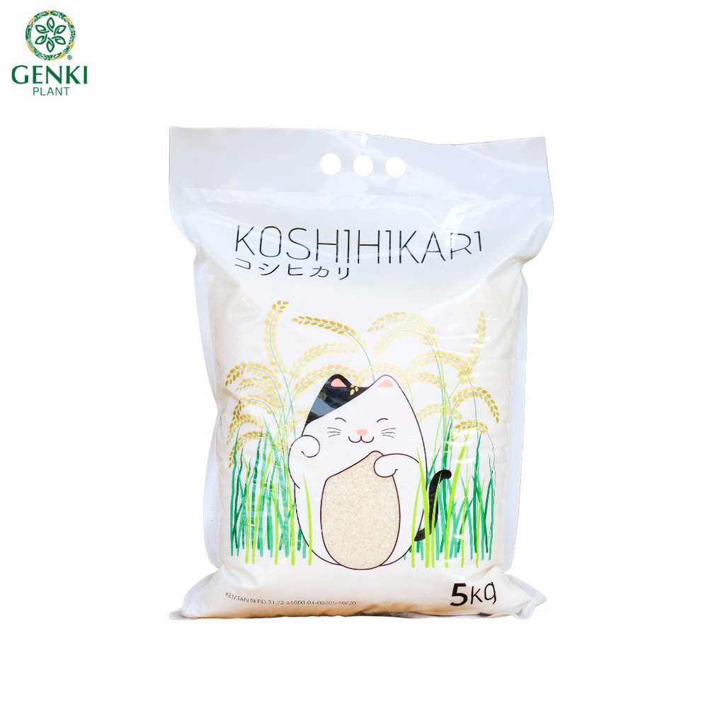 

Koshihikari Japanese Rice / Beras Jepang - 5 kg