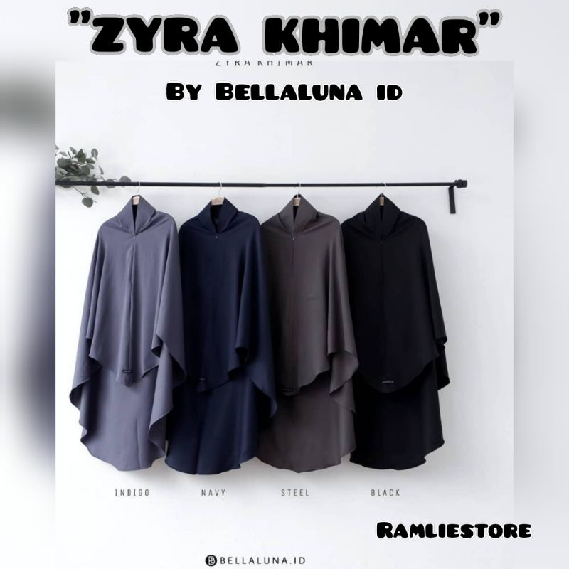 " ZYRA KHIMAR " By bellaluna.id