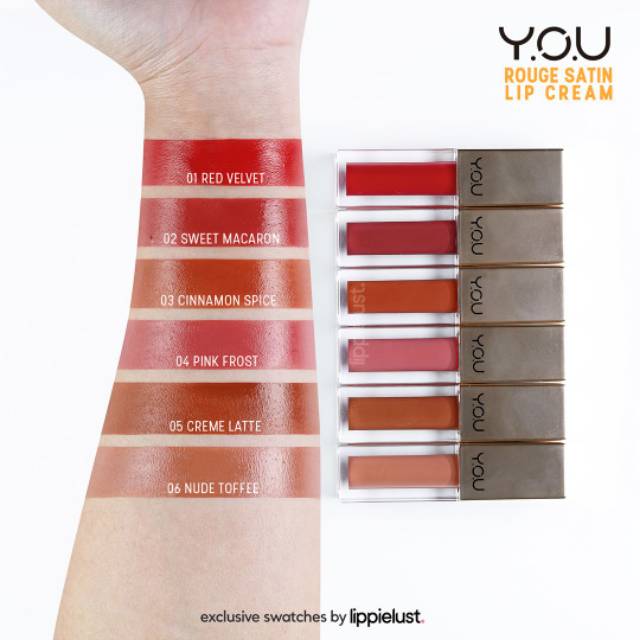 Y.O.U The Gold One Rouge Satin Lip Cream - YOU