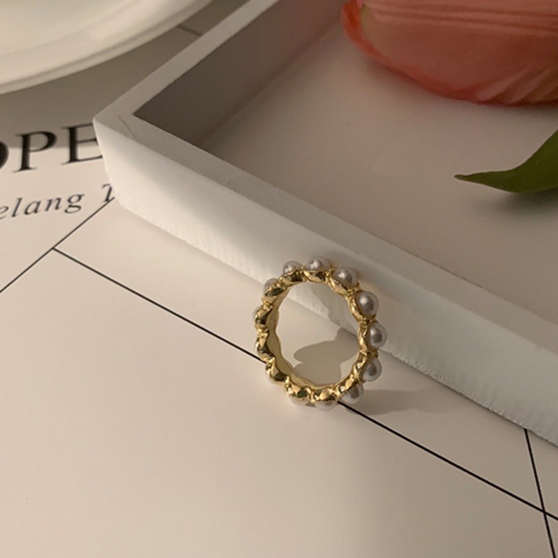 Cincin Mutiara Model Simple