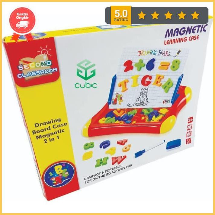 

Mainan Edukasi Magnetic Learning Case - Papan Tulis Magnet 5580 Diskon
