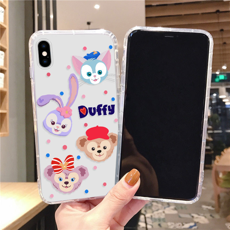 Soft Case TPU Shockproof Tahan Jatuh Untuk IPhone 6 6s 7 8 Plus X Xr Xs Max 11 Pro Max 12