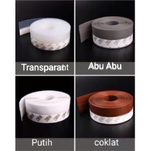 BS876 Seal Tape Penutup Celah Bawah Pintu 500cmx2,5cm