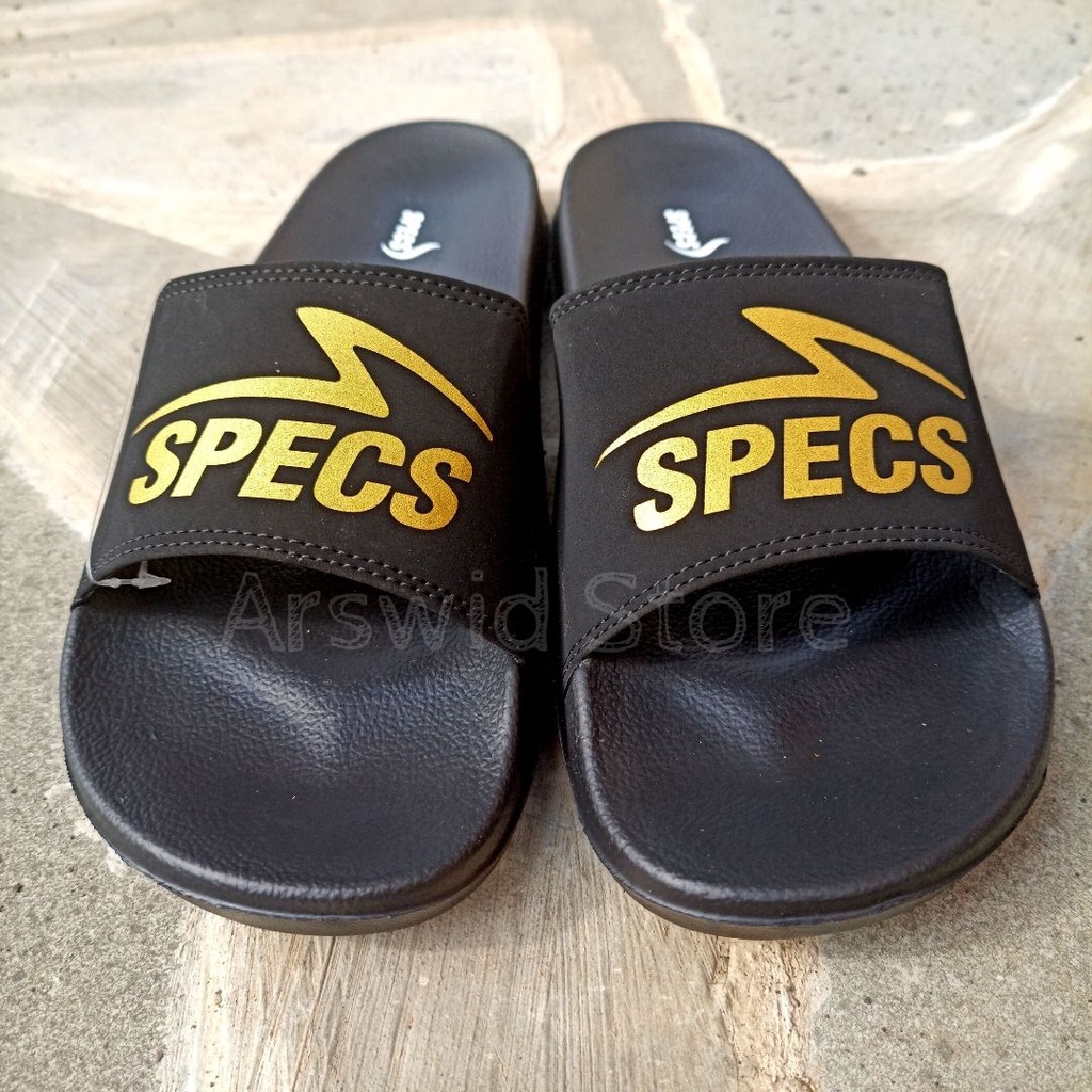 Sandal Specs Original / Sandal Distro Pria Wanita Unisex Kekinian / Sendal Selop Dewasa / Sandal Kas