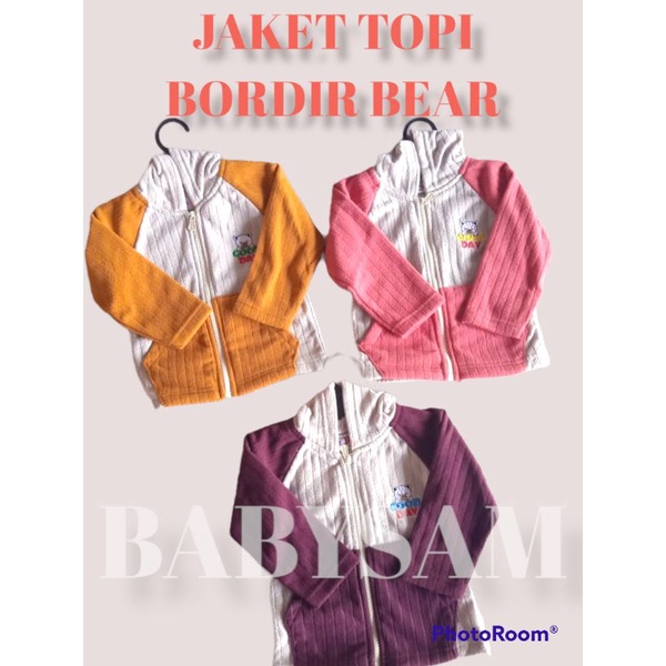 Jaket Motif Perempuan Motif Bordir || Jaket Bayi Laki-Laki dan Perempuan || Cardigan Bayi || Boboko Salur || Jaket Anak Perempuan Dan Laki-Laki