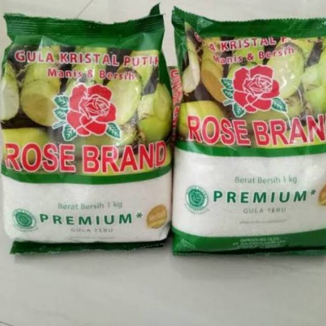 

ROSE BRAND gula kemasan 1Kg