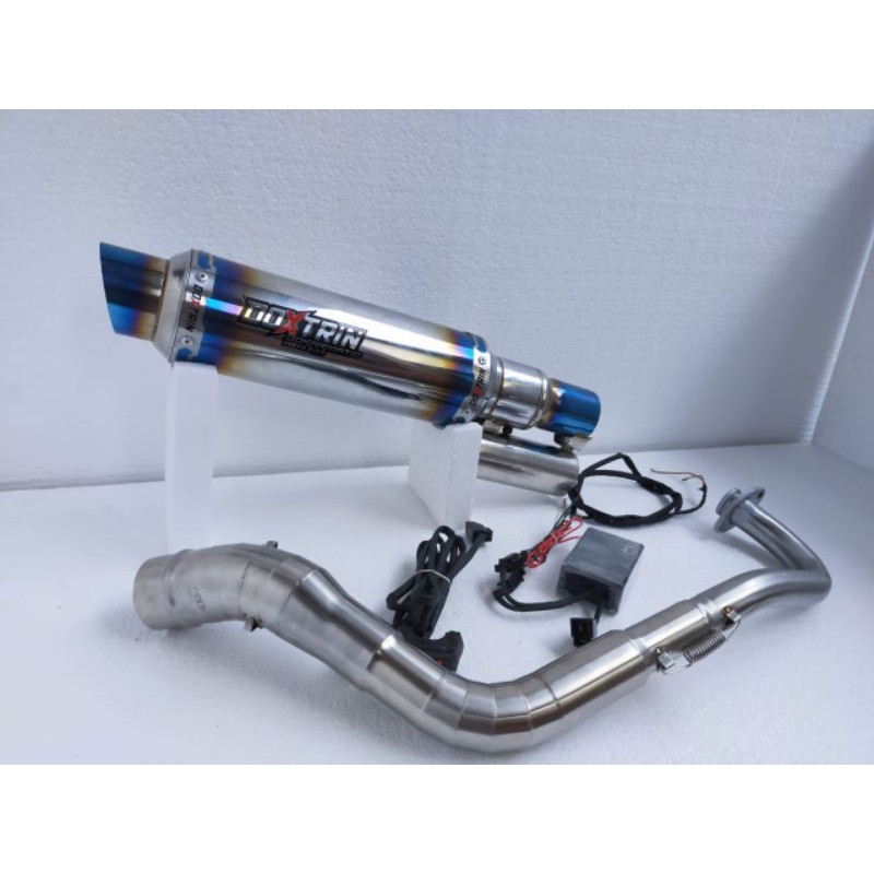 knalpot 3 suara original 150cc. 155cc