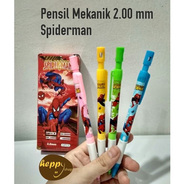 

DISKON BESAR Pensil Mekanik 2.00 mm Spiderman