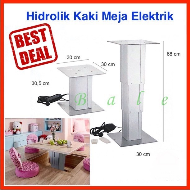 Hidrolik Kaki Meja Electric Elektrik