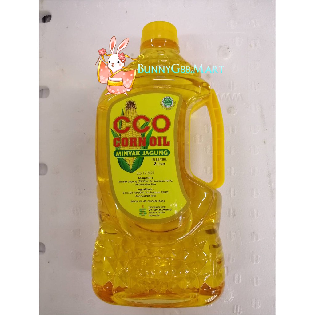 [PROMO] MINYAK JAGUNG CCO 2 LITER/CCO CORN OIL/MINYAK GORENG 2LITER BOTOL/MINYAK GORENG MERK CCO 2L