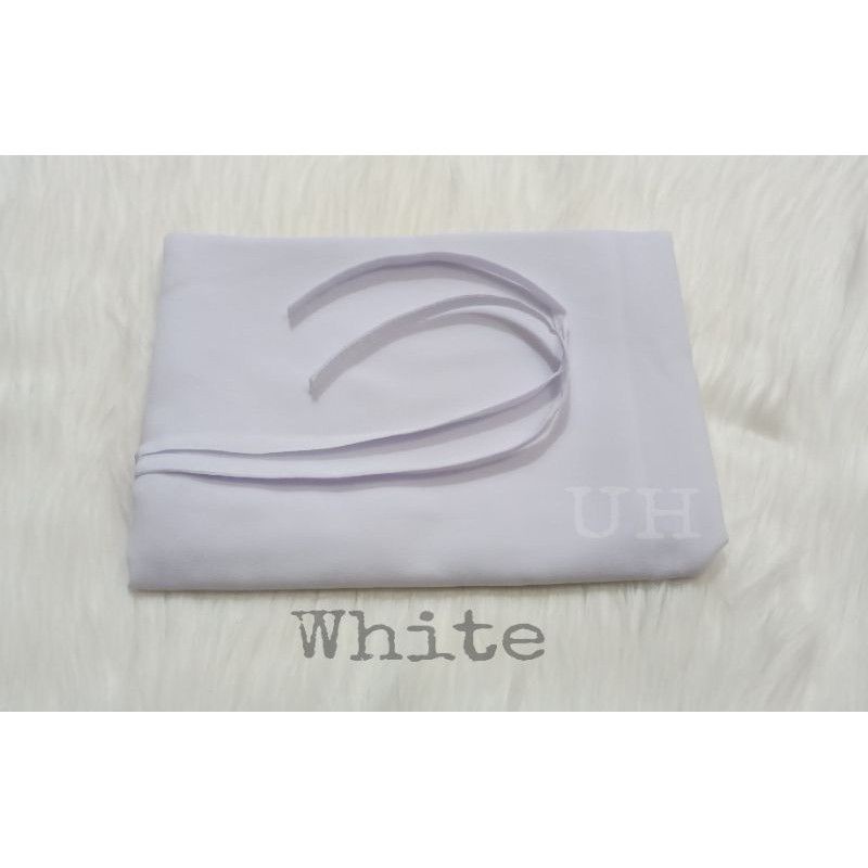 PASHMINA TALI / PASHMINA DIAMOND 175x75-White