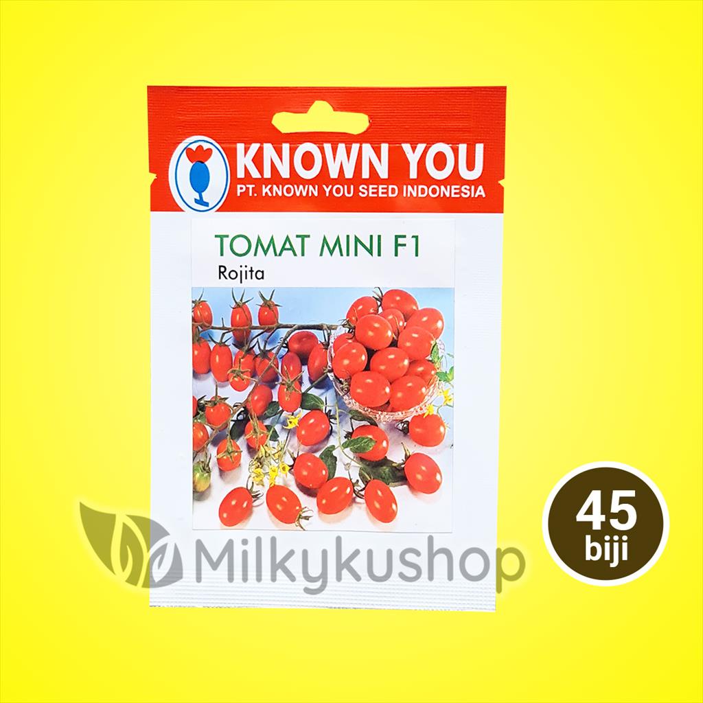 BENIH KYS KNOWN YOU SEED TOMAT MINI F1 ROJITA KEMASAN PABRIK