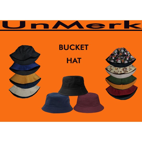TOPI BUCKET POLOS TOPI BUCKET KOREA TOPI BUCKET HAT DEWASA