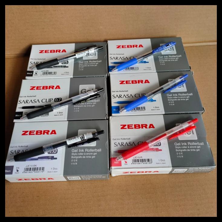 

Ball Point Pulpen Zebra Sarasa Clip Gel