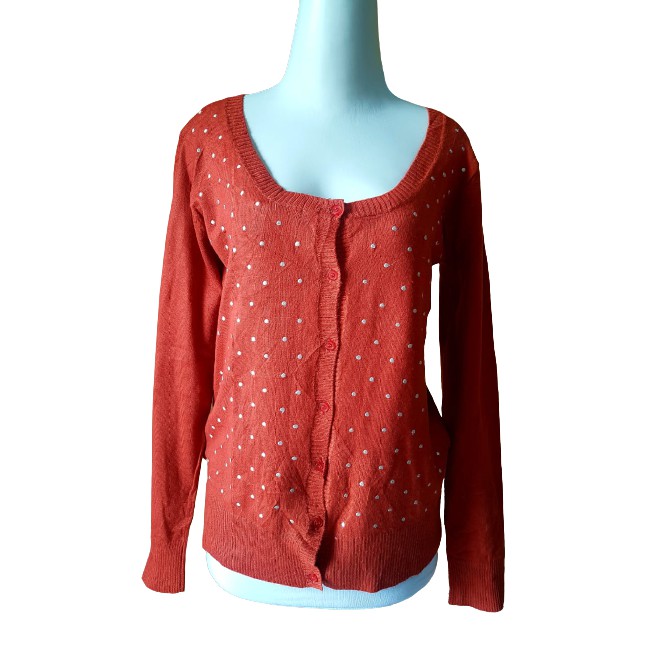 Sweater Cardigan/Premium Cardigan/Kardigan/Cardigan Orange/Cardigan Korea/Cardigan Sisa Import