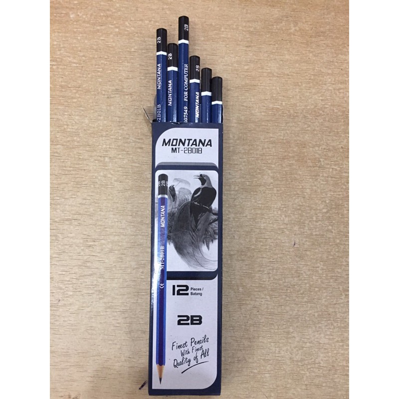 

Pinsil/pensil 2b MONTANA 28018 (12 pc)