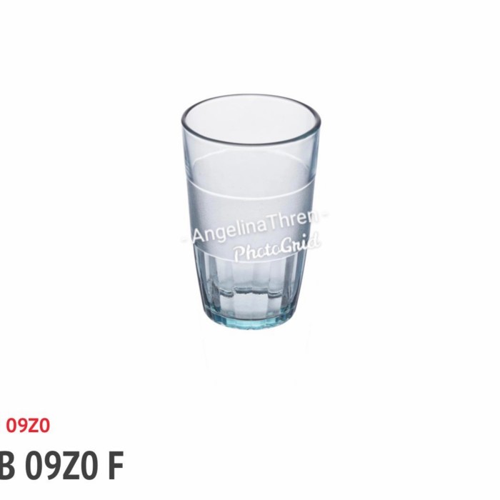 Gelas kaca bening tabung 6pcs - Gelas kopi kaca bening