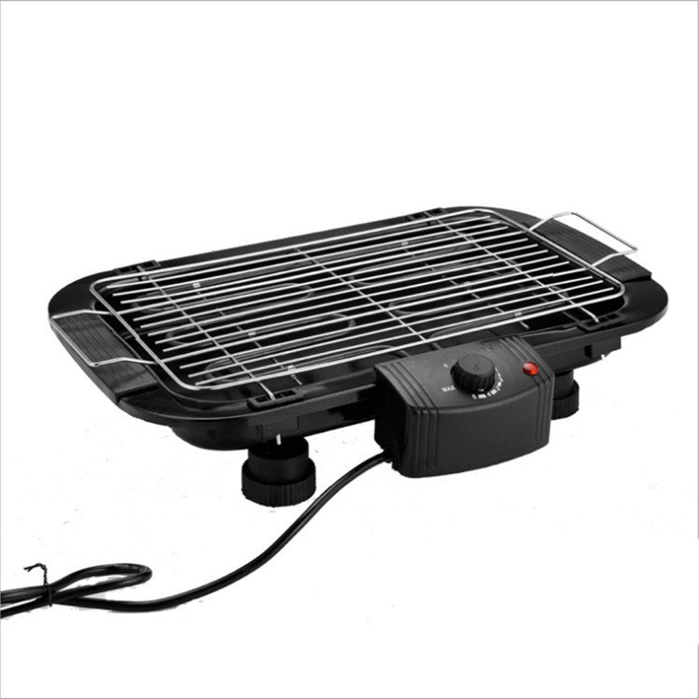 [Elegan] Alat Panggang BBQ Outdoor Anti Lengket Kontrol Suhu 5mode Suhu Barbekyu BBQ Kompor