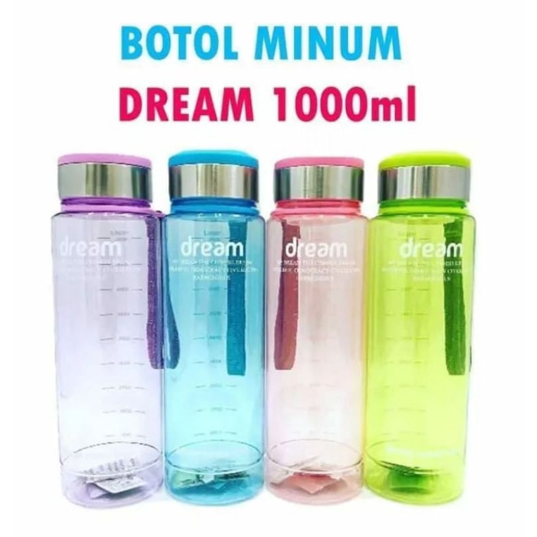 BOTOL MINUM DREAM 1 LITER - BOTOL MINUM DREAM 1000ML - BOTOL MINUM DREAM - BOTOL MINUM - BOTOL MINUM