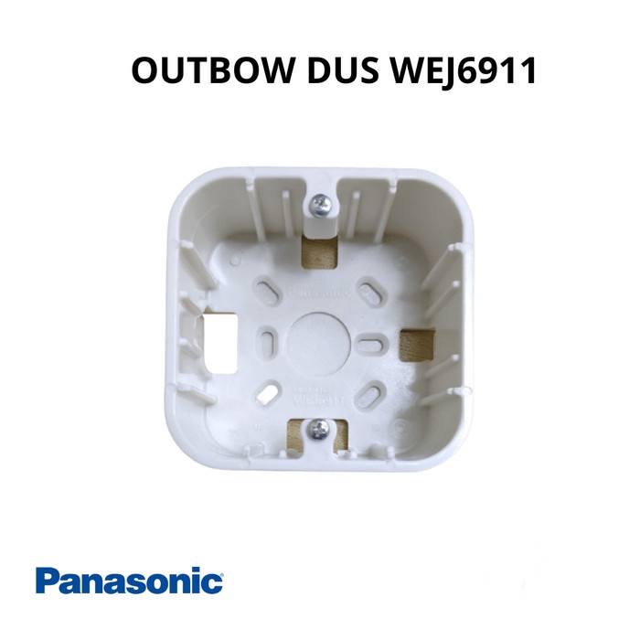 Panasonic Outbow Dus Wej6911W OB Dus Tempel Kotak Putih