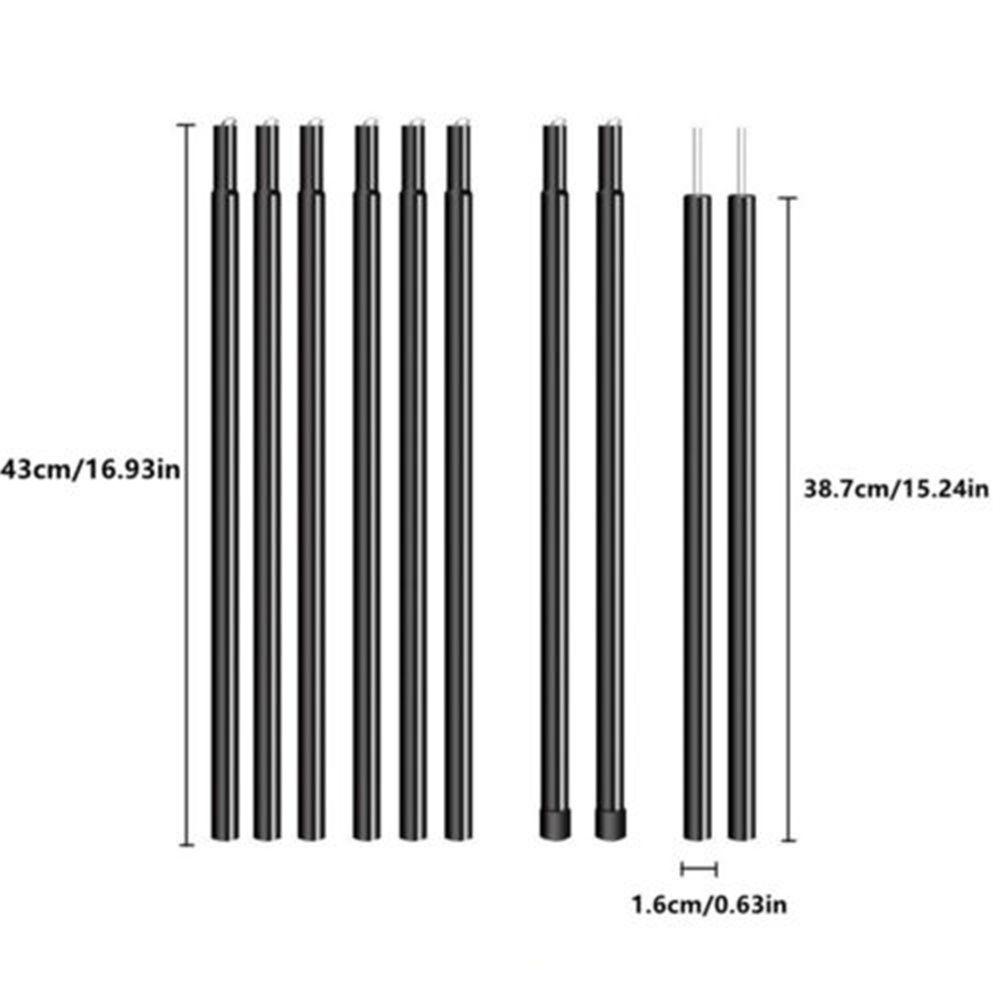 Suyo Tiang Tenda Adjustable Untuk Camping / Outdoor