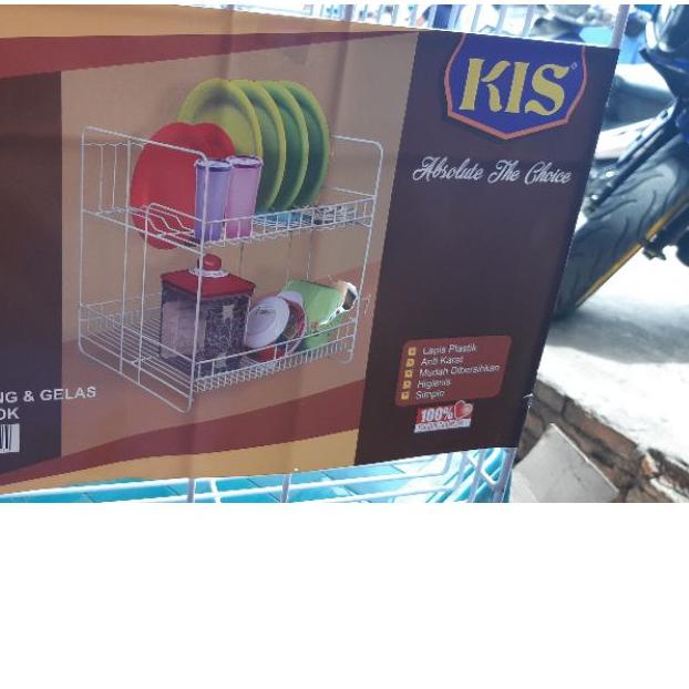▲ Rak piring kis / rak besi serbaguna / rak dapur lombok ➢