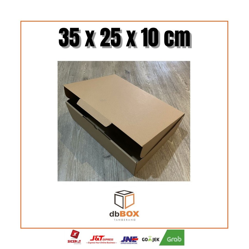 Kardus 35x25x10 cm | Box Die Cut dan Easy Usage | Box Kue Tart | Box Aksesoris | Box Pizza-1