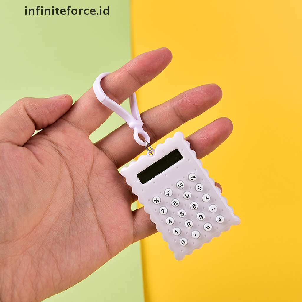 (Infiniteforce.Id) Kalkulator Elektronik Mini 8 Digit Bahan Plastik