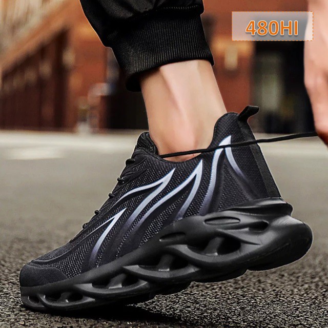 Sepatu Sneakers Pria Motion Fashion Korea - 480 Sol Tebal 2 Cm