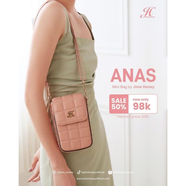 ANAS MINI BAG JIMS HONEY