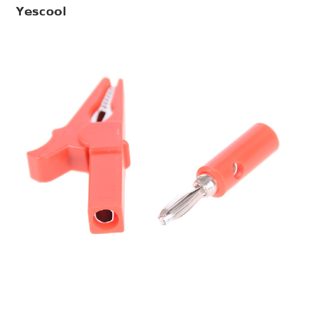 Yescool Klip Buaya 55MM + Plug Banana Dengan Kabel 4mm