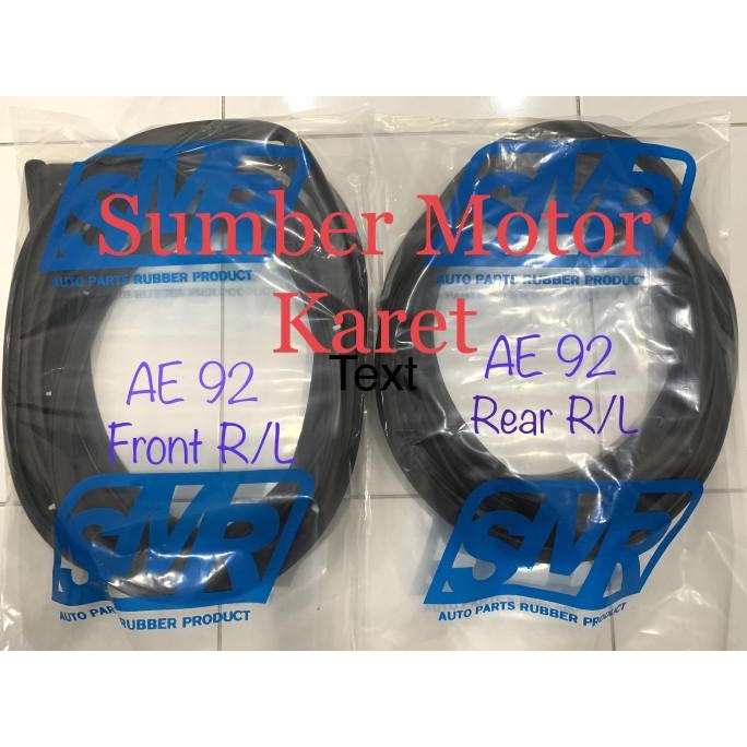 Sparepart Mobil Karet Pintu Toyota Corolla Twincam (Ae92)Set 4 Pintu New Produk Rekomendasi