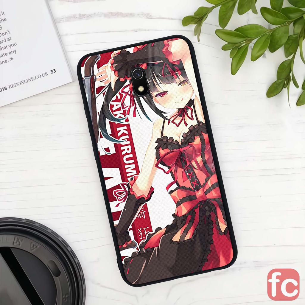 [RM04] Case Glossy Redmi 8a | Casing Kilau Xiaomi 8A  | Motif Anime Girl Tokisaki Kurumi