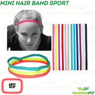Mini Hair Band Sport Anti Slip Unisex Headband Bandana Olahraga Basket Outdoor(WFI)