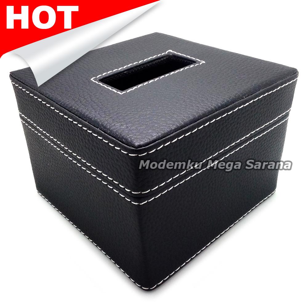 Kotak Box Tisu Vinyl 13x13x9 cm