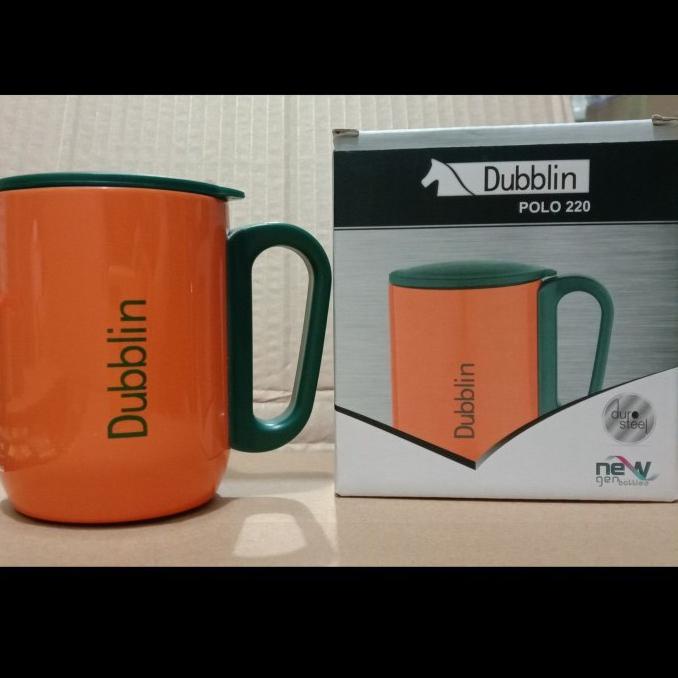 Limited Mug Dubblin 220 Ml - Termos Mug Gelas Polo Warna Stainless Steel Limited