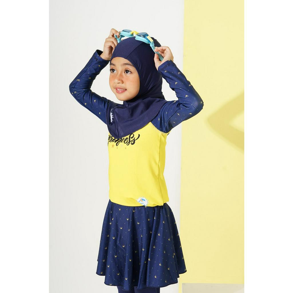 Kiddie Splash Hijab Renang Anak / Jilbab Renang Anak