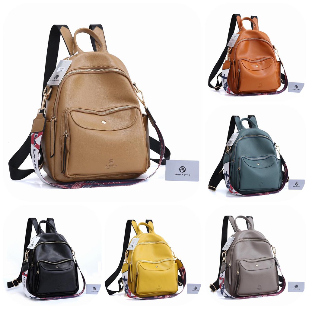 ANELA LYNE ANALIA BACKPACK RANSEL MULTIFUNGSI 1304#A041 ORIGINAL